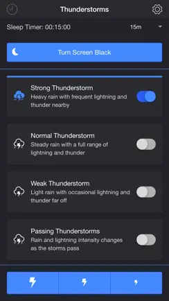 Thunderstorm Simulator iPhone image 1