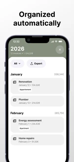 OneFolder – Receipt Scanner screenshot 3