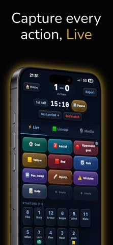 Statify - Football Stats Screenshot 1 of 6