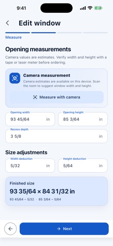 Blind Measure & Quote Screenshot 4 of 7