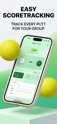 Mini Golf Score Card - ParUP Screenshot 2 of 5