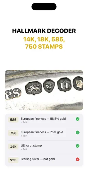 Gold Jewelry Identifier: AI screenshot 3