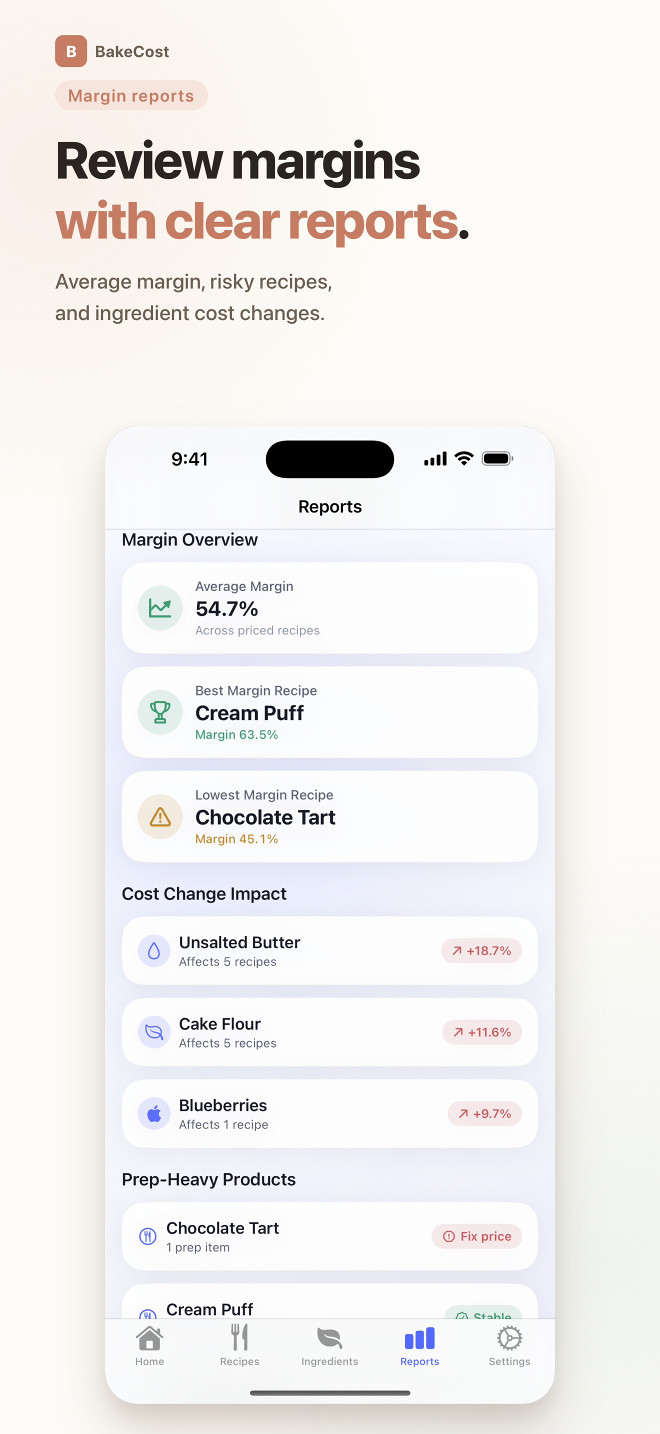 Recipe Costing - BakeCost screenshot 6