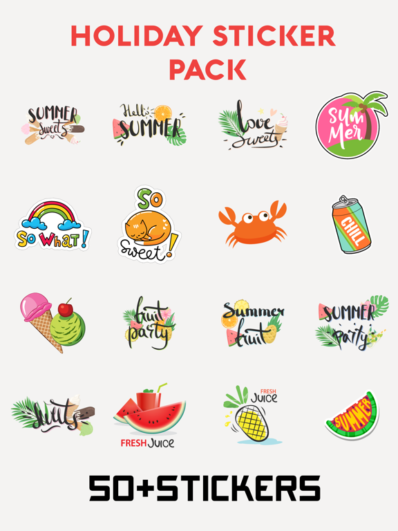 Screenshot #4 pour Holiday Stickers Pack!