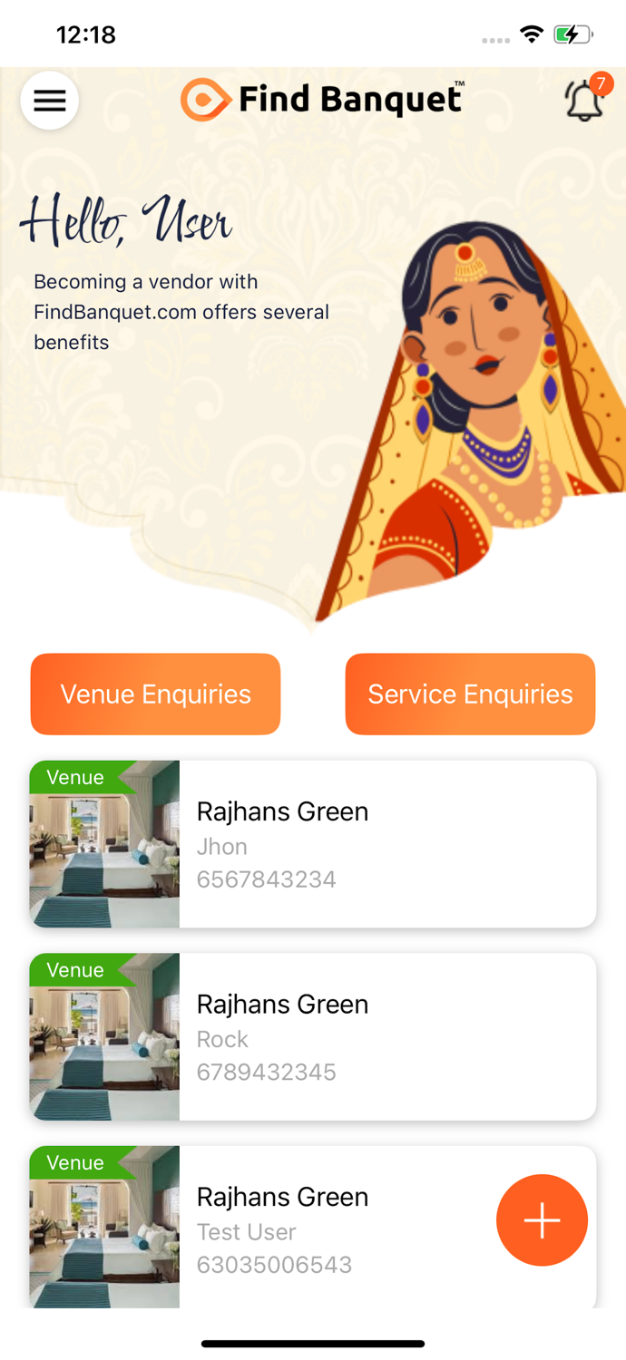 Find Banquet Partner