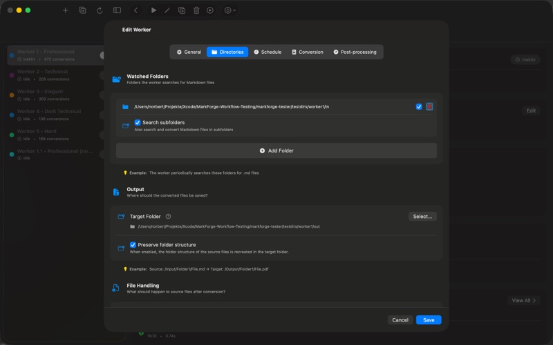 App screenshot