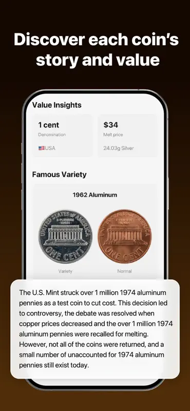 AI CoinScan: Coin ID & Value screenshot 5 of 6