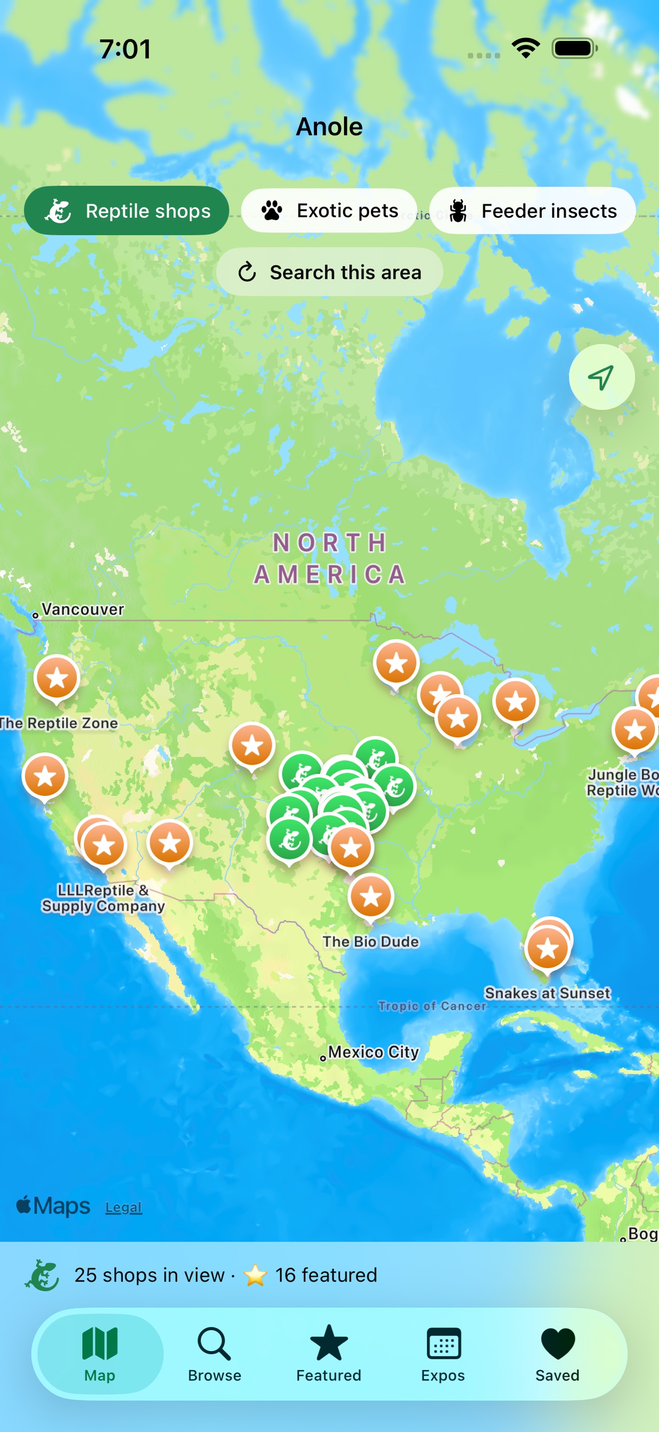 Screenshot 4 of Anole: Reptile Expos