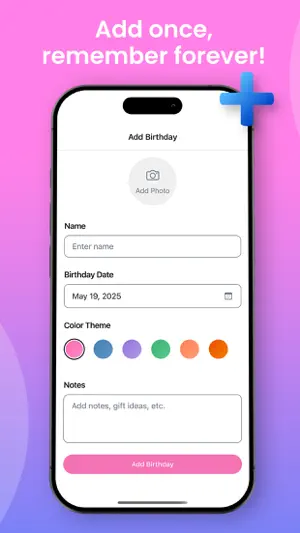 Birthday Reminders - BdayBuzz screenshot 4