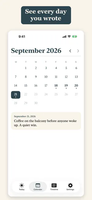 DayLine — One Line Journal screenshot 4