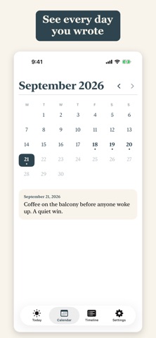 DayLine — One Line Journal Screenshot 4 of 5