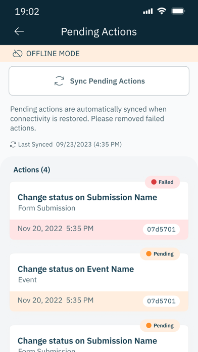 Validere Screenshot