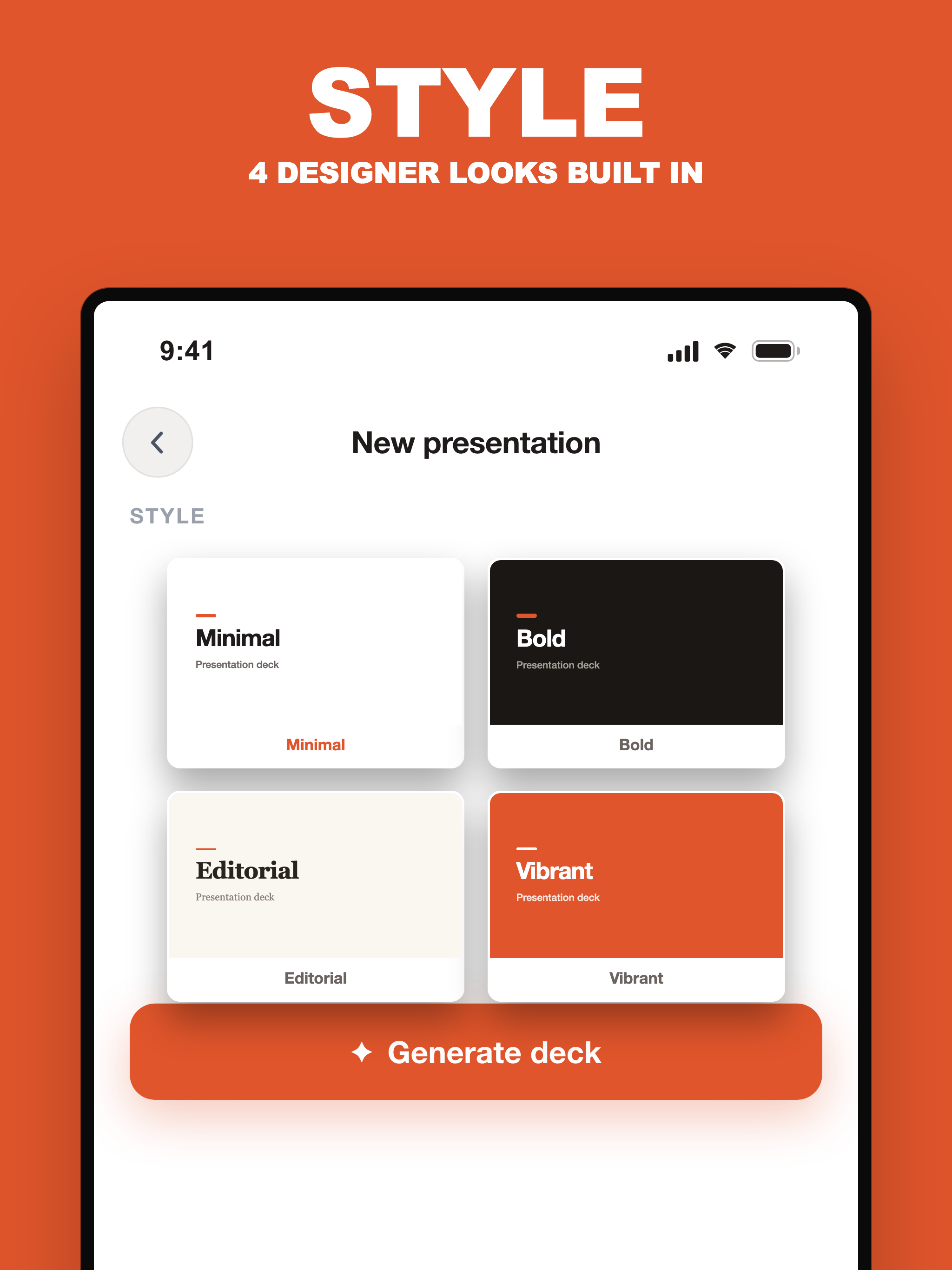 SlideLab: AI Presentations