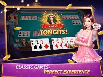 Tongits Deluxe: Fun Card Game iPad screenshot