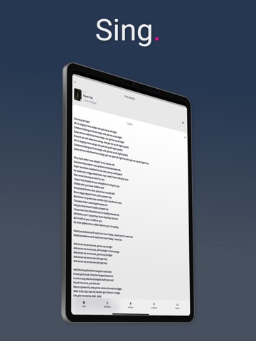 WGBL-FM G96.7 iPad screenshot