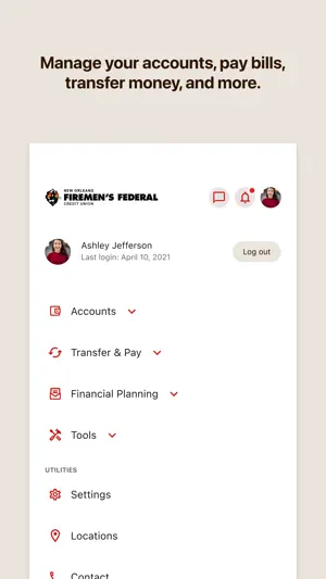 New Orleans Firemen's FCU screenshot 4