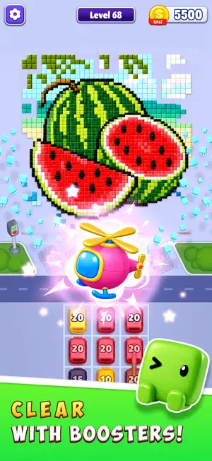 Car Sort: Pixel Color Puzzle screenshot 3