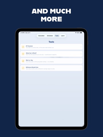 Loan Ranger: Loan Calculator iPad screenshot