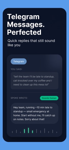 Spoke: AI Voice Writer screenshot