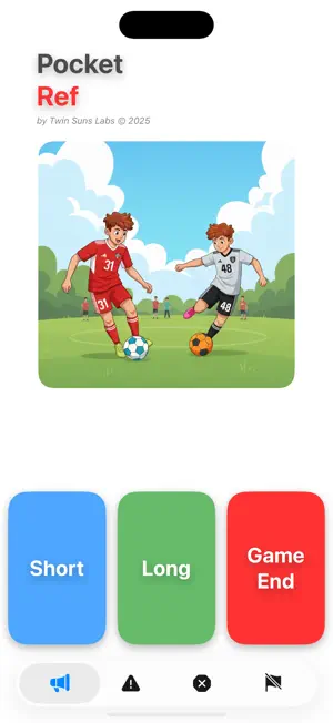 Pocket Ref for Soccer screenshot 1