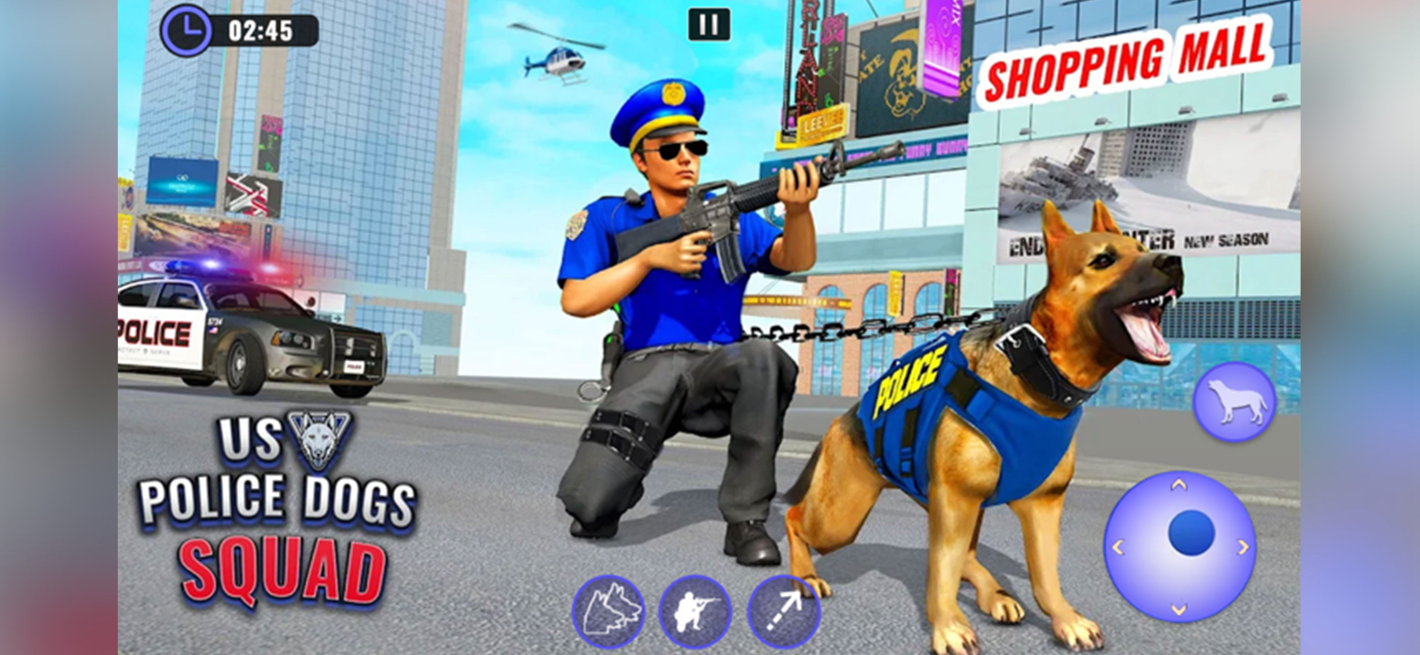 Police Dog Crime Shooting Game