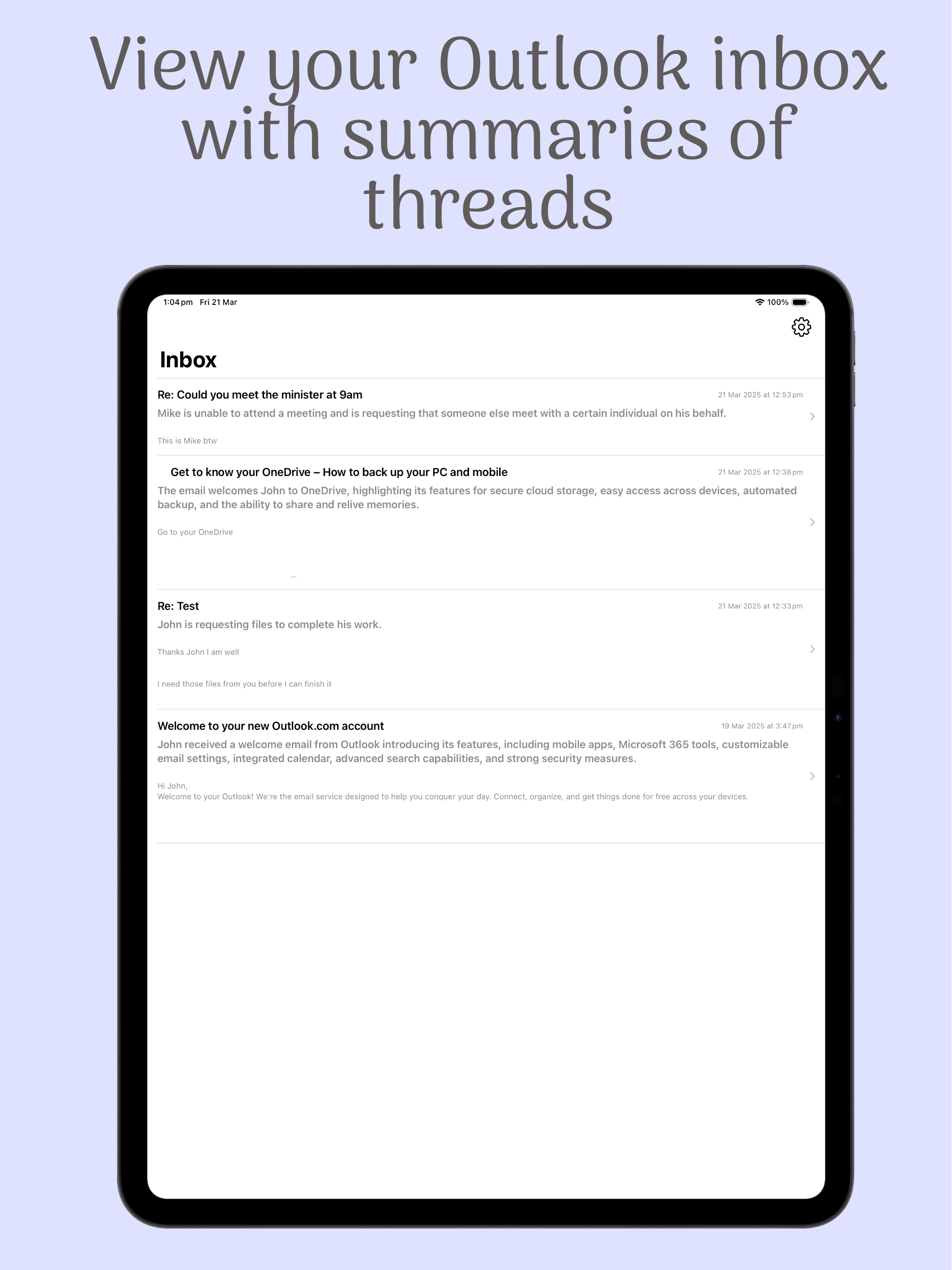 Nuwe Mail - Outlook AI Email screenshot 7