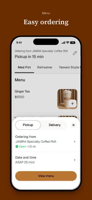 JAMRA Specialty Coffee RVA screenshot 3