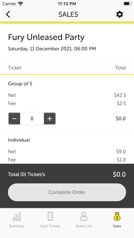 #6. Sticky Tickets Check-in (iOS) Av: Sticky Tickets Pty Ltd