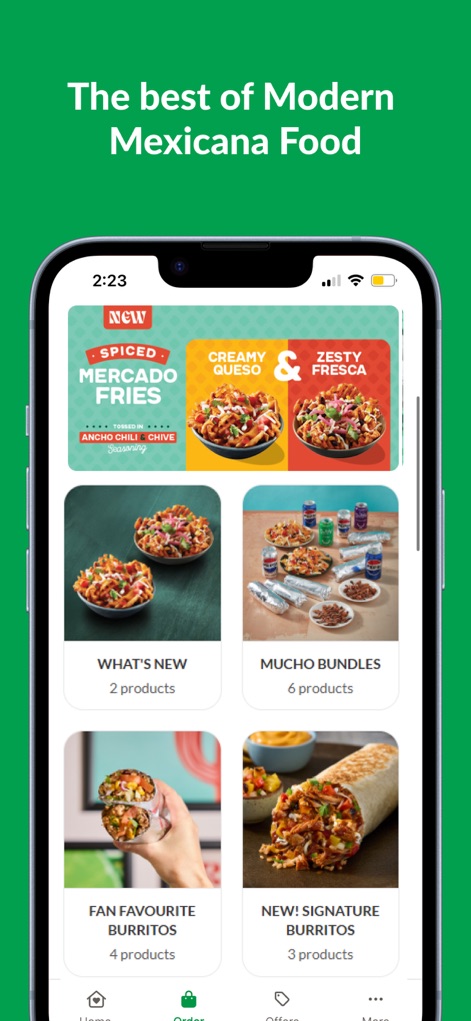 MUCHO Burrito - Food & Drink App | MWM
