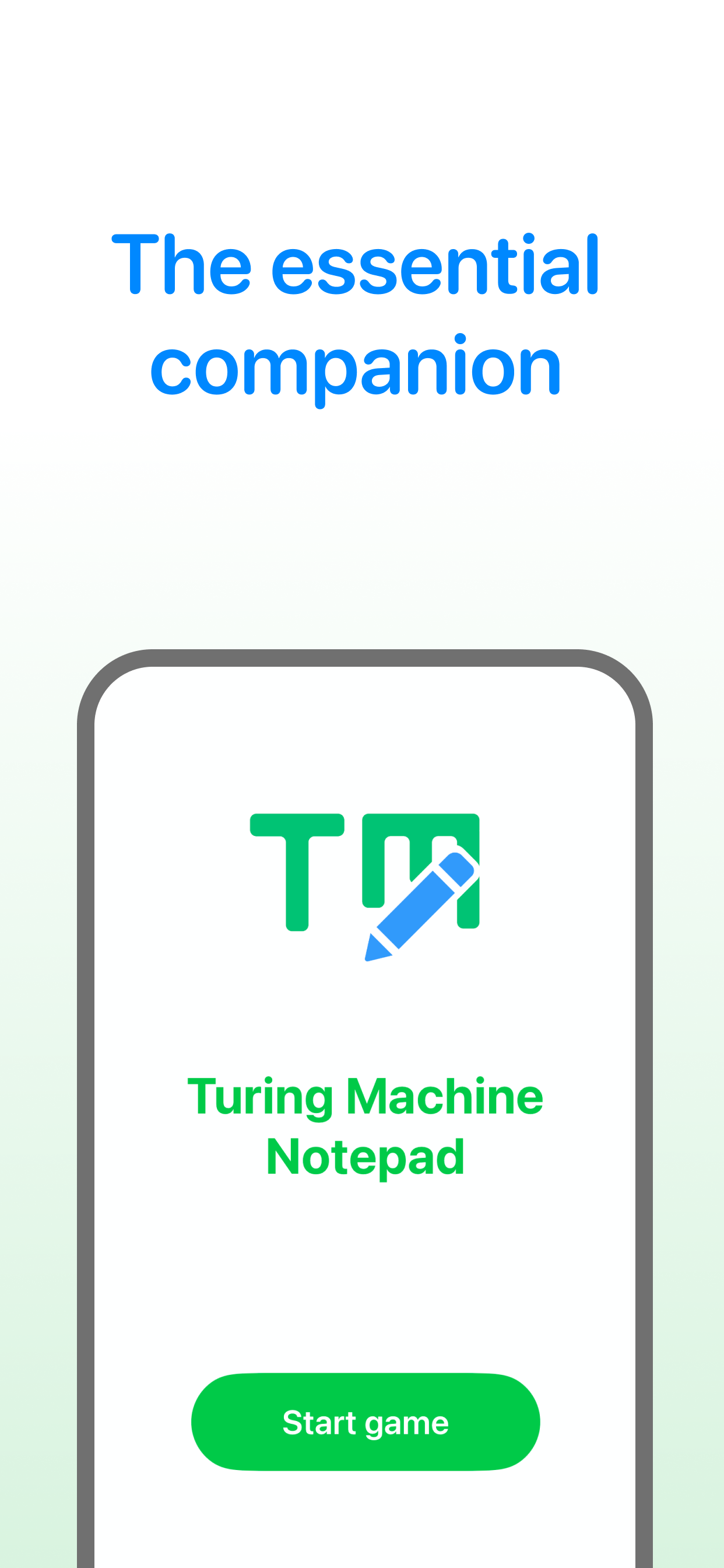 Turing Machine Notepad