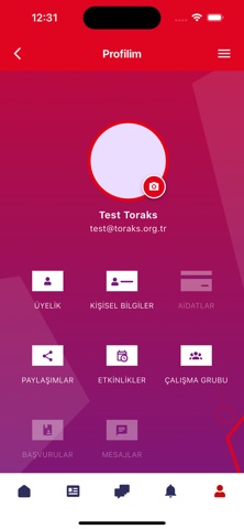TTD Üye Platformu screenshot