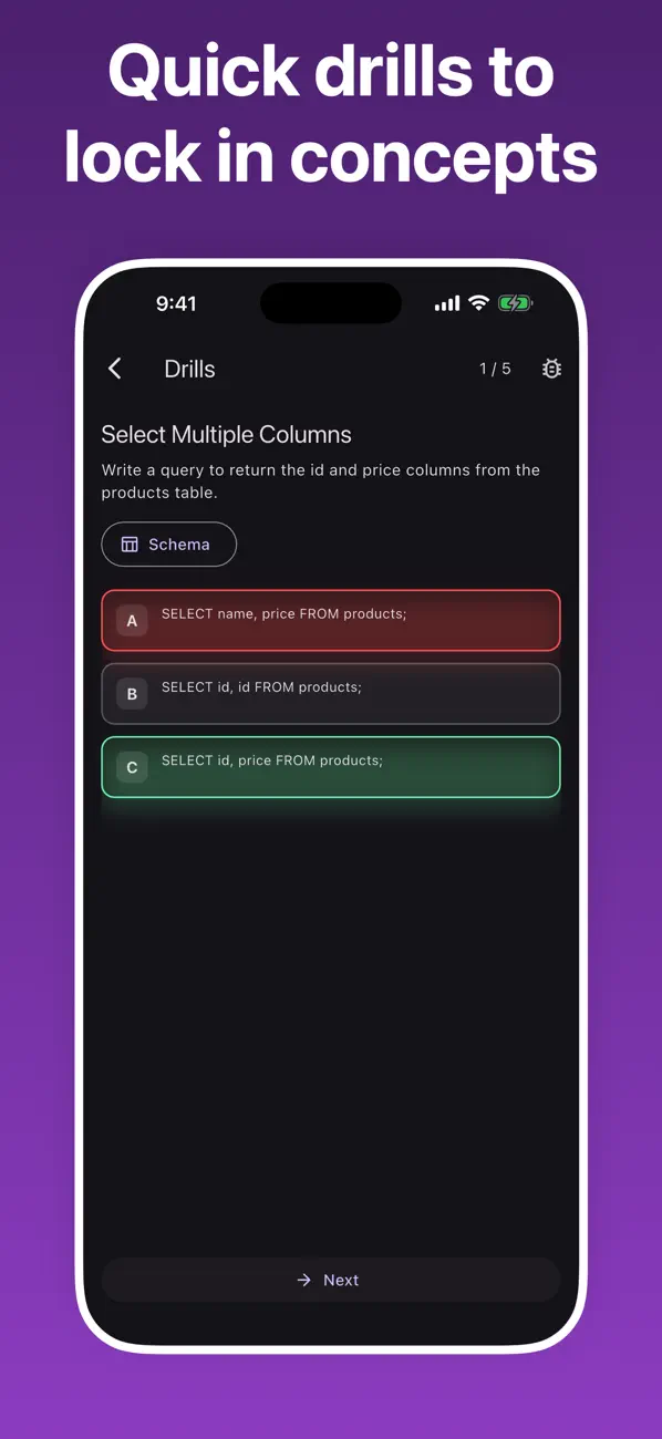 #3. SQL Practice: Learn Database (iOS) De: Marton Greber