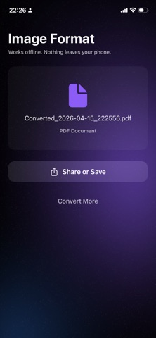 Image Convertor のスクリーンショット