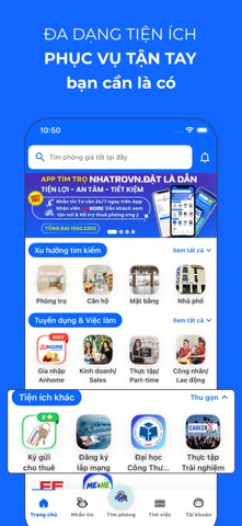 Tìm Trọ - Nhatrovn iPhone screenshot 3