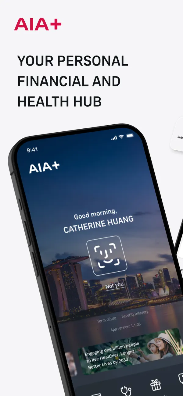 Screenshot #1 pour AIA+ Singapore