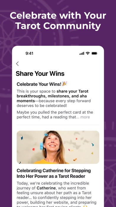 Biddy Tarot Community Screenshot