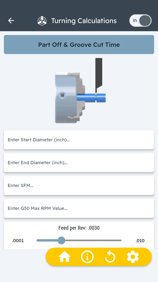 #10. CNC Machinist Calculator Ultra (iOS) Podle: Shane Anderson
