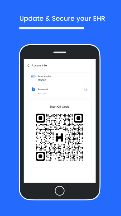 HiRO Patient iPhone screenshot 4 - Medical app