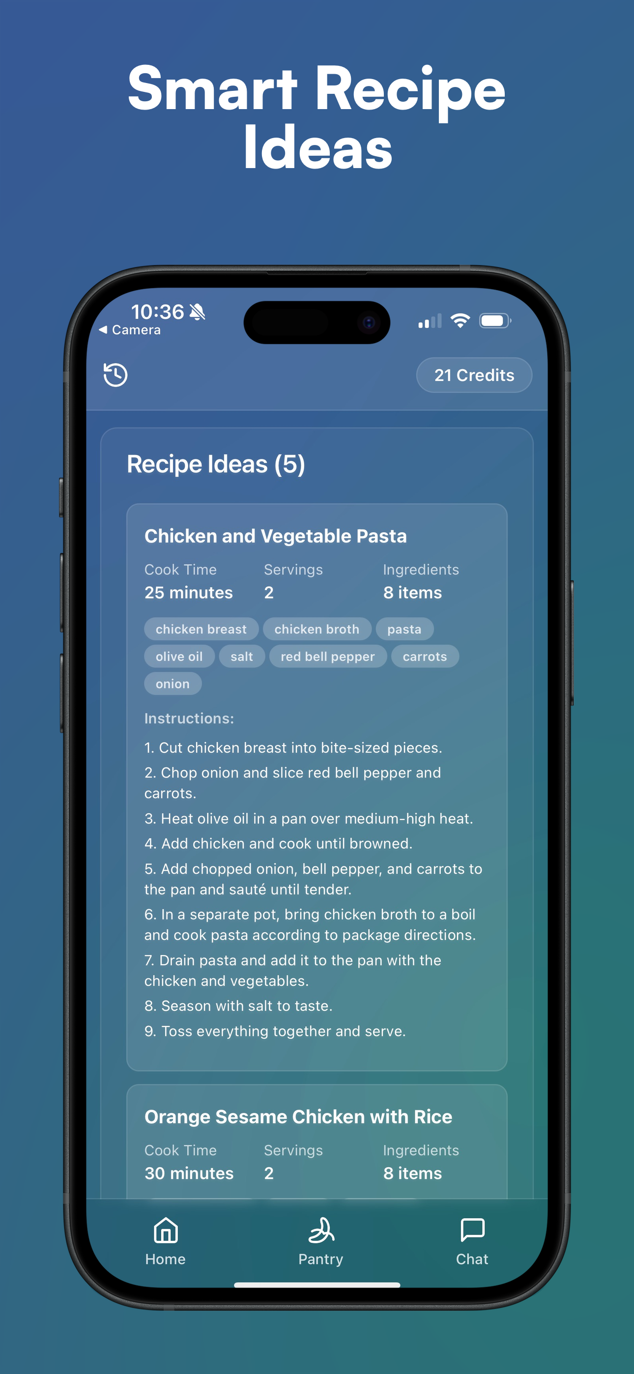 Cooksy - AI Recipe Generator screenshot 3