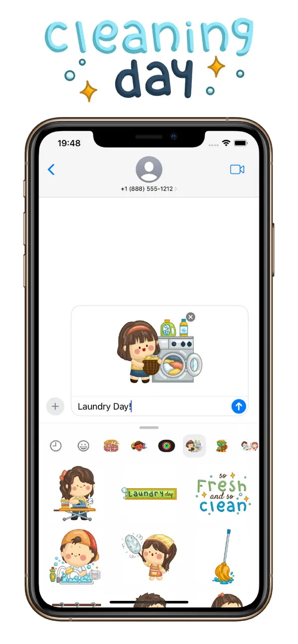 Screenshot #1 pour Daily Chores Sticker