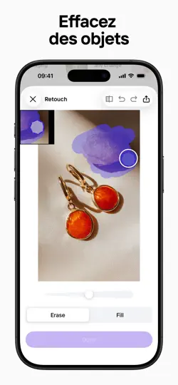 Capture d'écran de Photoroom: Editeur Photo IA sur iPhone 5