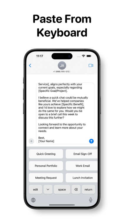 Clipboard Paste Keyboard