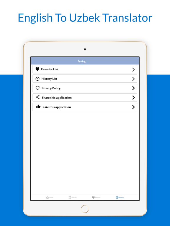 English To Uzbek Translation iPad screenshot 6 - Education app
