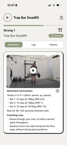 Burst: Run & Strength Coach screenshot