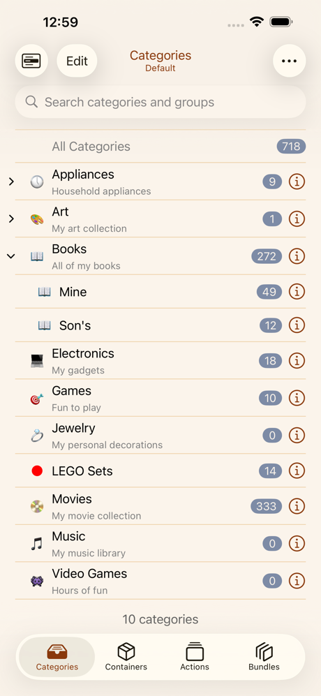 MyStuff2 Pro screenshot 1