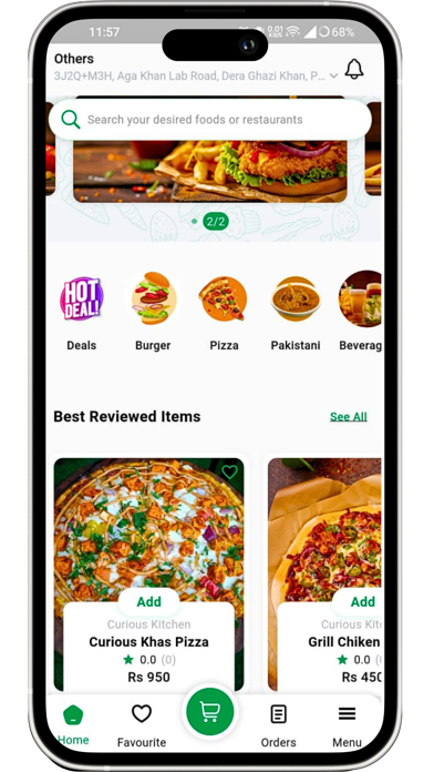 Dervi iPhone screenshot 2 - Food & Drink app