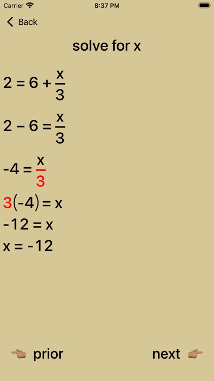 20/20 Linear Equations screenshot-4