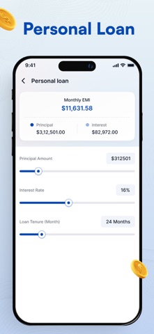 Loan Calculator : Loan Manager iPhone screenshot