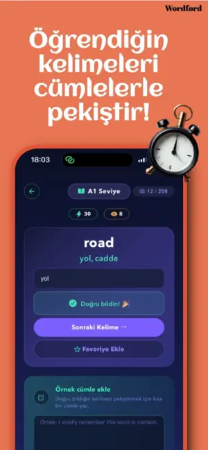 Wordford - İngilizce Kelimeler screenshot 2