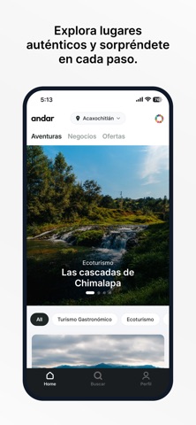 Andar app screenshot
